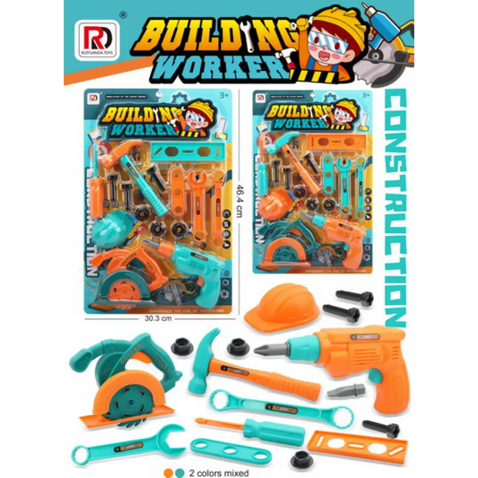 Building Worker Toy Tool