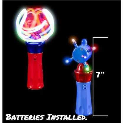 Light Up Spinning Wand for Kids - Budget Store