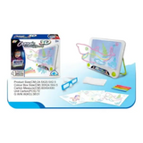 Magic Glow 3D Drawing Board with LED Lights – Creative Kids Educational Toy