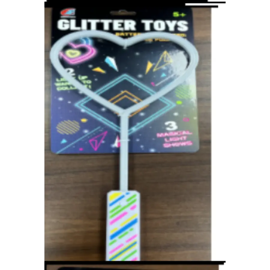 LED Light Up Star Heart Wand Budget Store UK