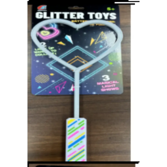 LED Light Up Star Heart Wand Budget Store UK