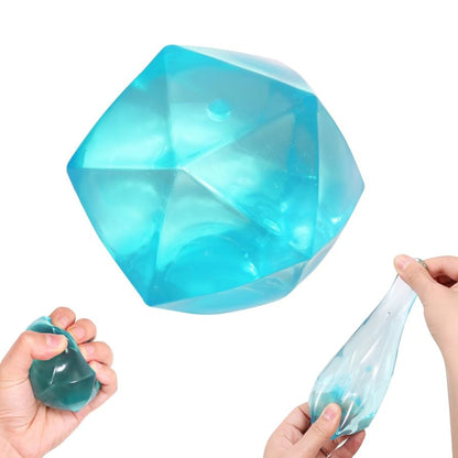 Masonry Ice diamond sugar cube squishy stress ball slow rising sensory fidget toy assorted colours UK