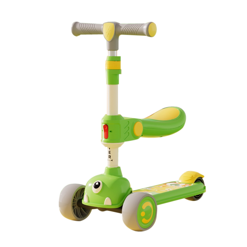 Dinosaur Scooter for KIds – Fun Ride-On Toy for Toddlers Boys Girls Outdoor Play
