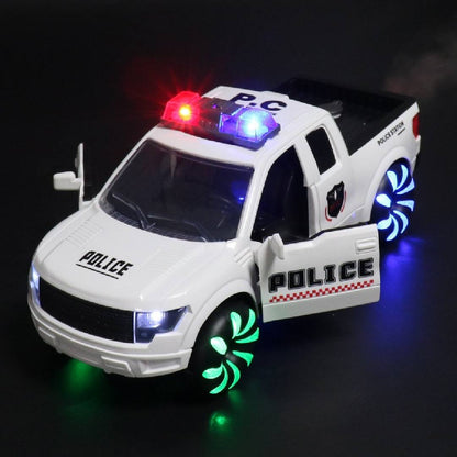 Police Spray Model Car Toy with Lights, Sound & Mist Effect