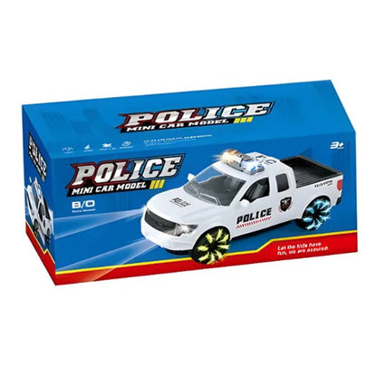 Police Spray Model Car Toy with Lights, Sound & Mist Effect