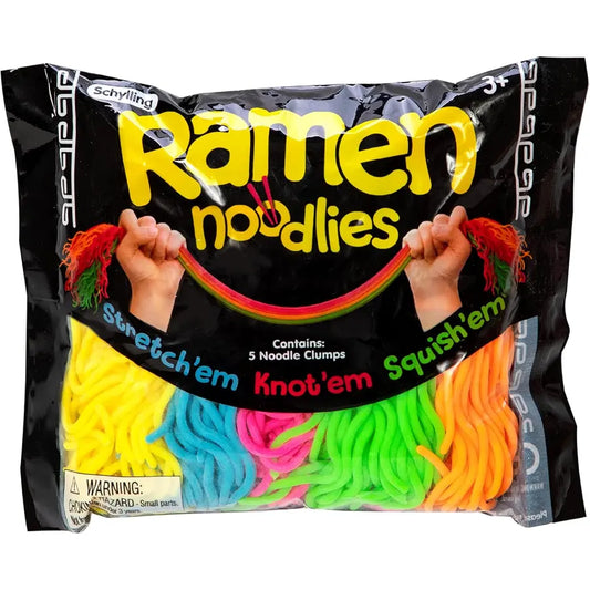 NeeDoh Ramen Noodlies Sensory Toy – Stretchy Noodle Clumps