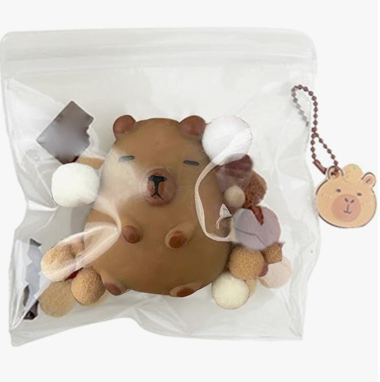 Capybaras Squeeze Toy - Taba Squishy Toys for Kids Stress Relief & Fun Play Set