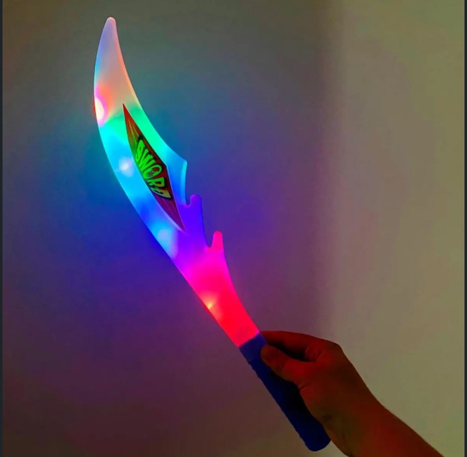LED Toy Flash Lightsaber for Kids – Fun Light-Up Play Kids Glowing Sword
