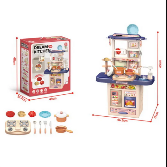 Kitchen Set for Kids - Light & Sound Effects Toy, Sparks Child's Imagination