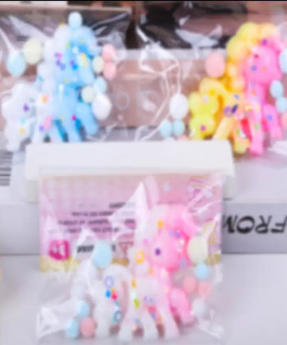 Unicorn Taba Squishy Glitter – Cute Relaxing Sensory Squish Fidget Toy for Kids