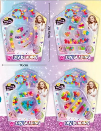 Jewellery Making Kit for Kids UK – Beaded Bracelet Craft Kit for Girls DIY Set