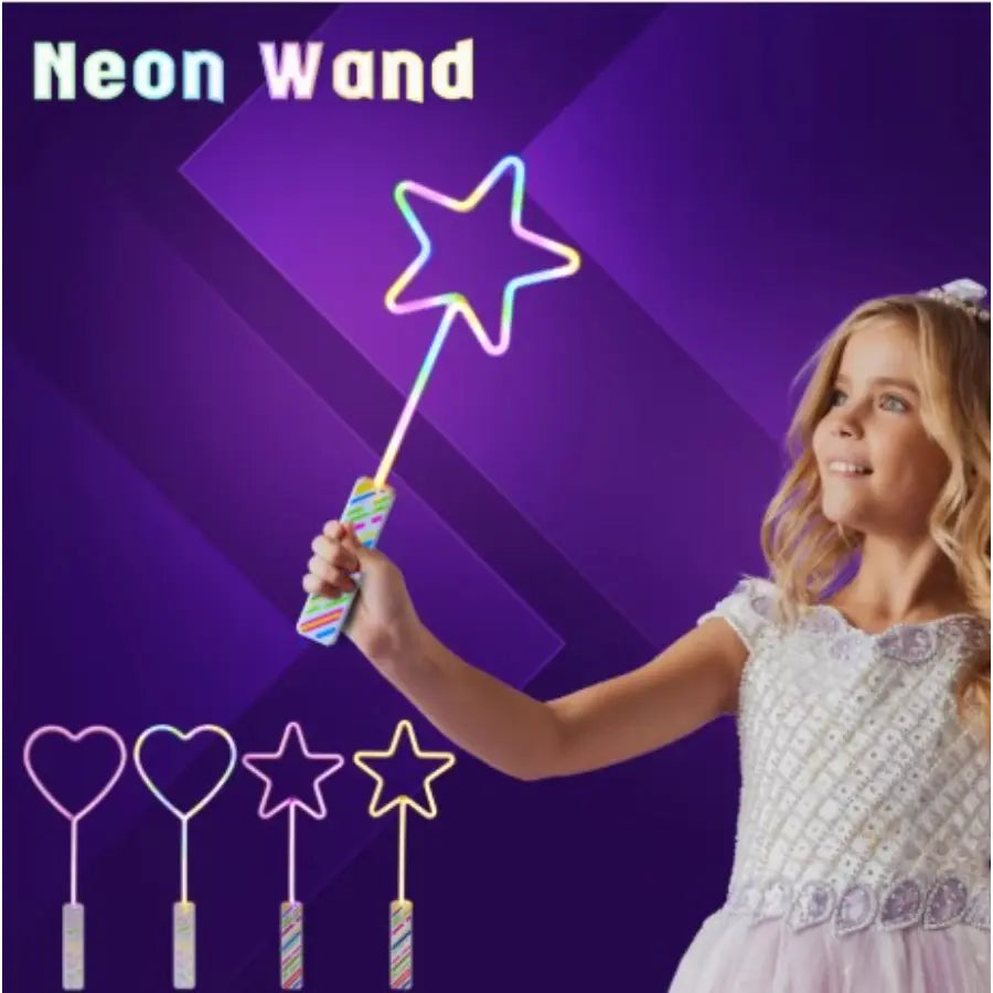 Flashing Light Up Star Wand