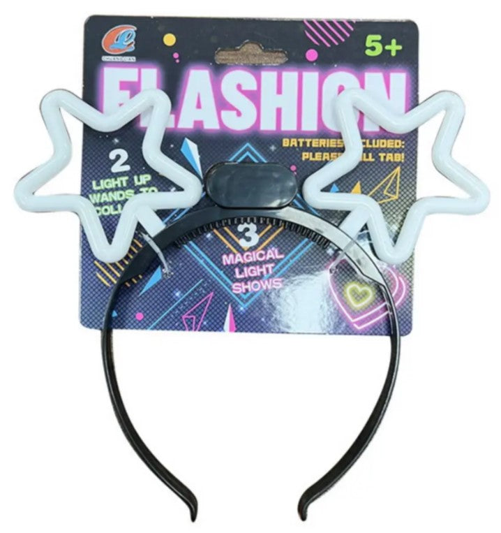 LED Unicorn Headband Light Up Kids Glowing Horn & Ears Party Toys