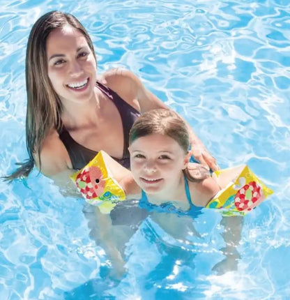 Intex Cute Marine Animals Fun & Colorful Arm Bands Inflatable Pool Toys for Kids