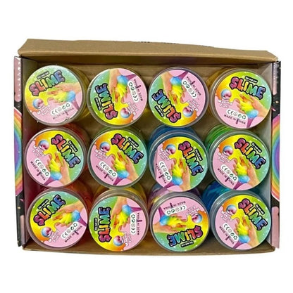 Crystal Clay Bucket with Stitch for Kids – Squishy Toy Creative & Colorful Play