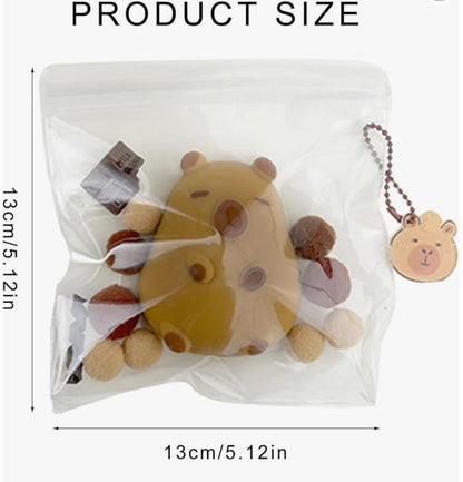 Capybaras Squeeze Toy - Taba Squishy Toys for Kids Stress Relief & Fun Play Set