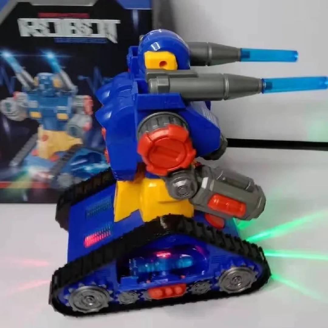 Smart Robot Warrior Toy with Lights & Sounds