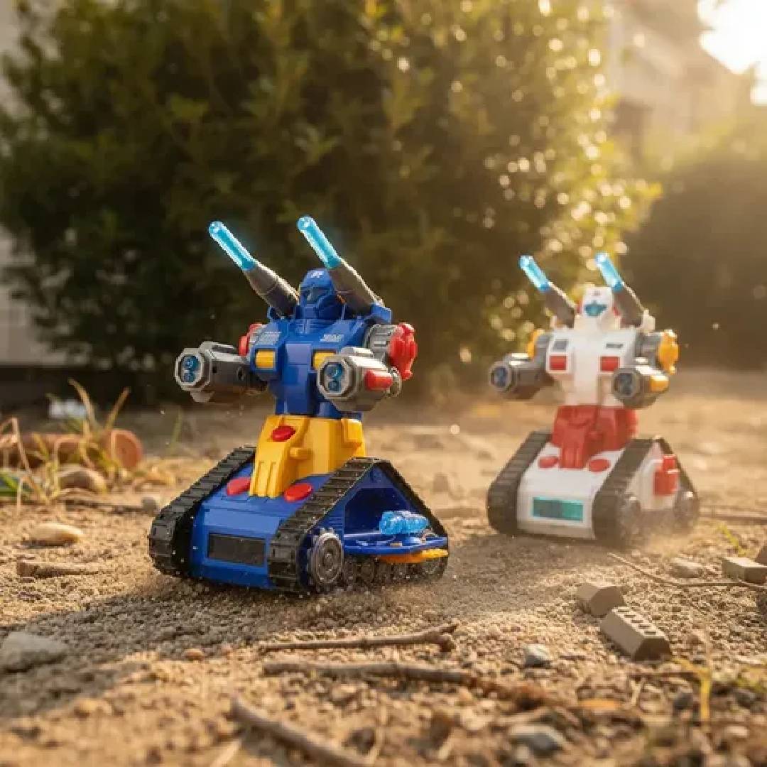 Smart Robot Warrior Toy with Lights & Sounds