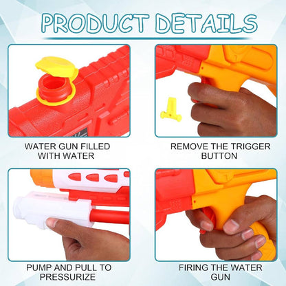 Space Push Action Water Gun Soaker Blaster