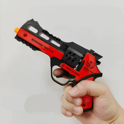 Toy Revolver Role Play Gun Revolving Action Pretend Play Costume Accessory