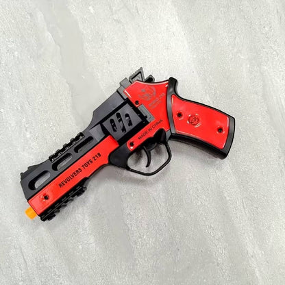 Toy Revolver Role Play Gun Revolving Action Pretend Play Costume Accessory