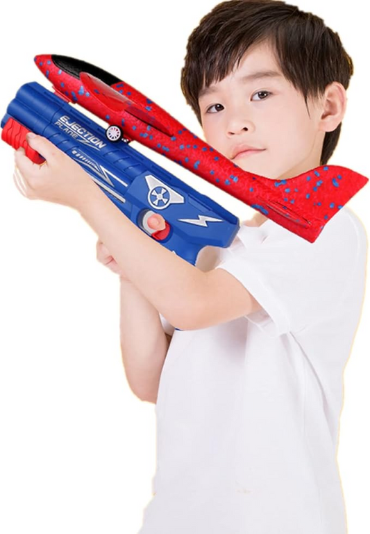 Airplane Launcher Toys - High-Flying Fun with Toy Airplane Gun Launcher for Kids