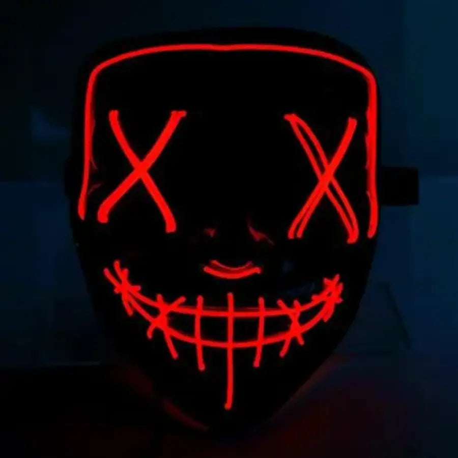 halloween mask led light,