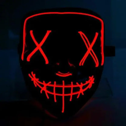 halloween mask led light,