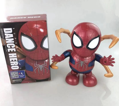 Dancing Spiderman toy with lights and music