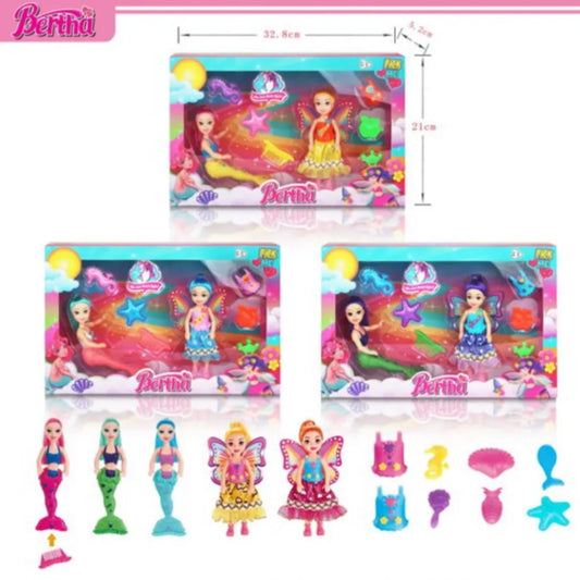 Flying fairy doll toy for girls in the UK with colorful wings and magical design