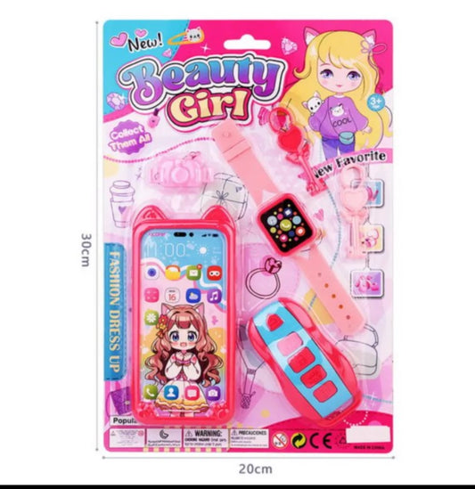 Girls beauty set for kids UK pretend makeup kit