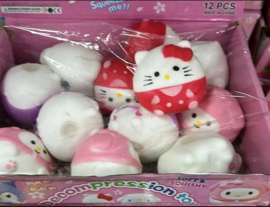 Hello Kitty Squishy 12pcs For Kids