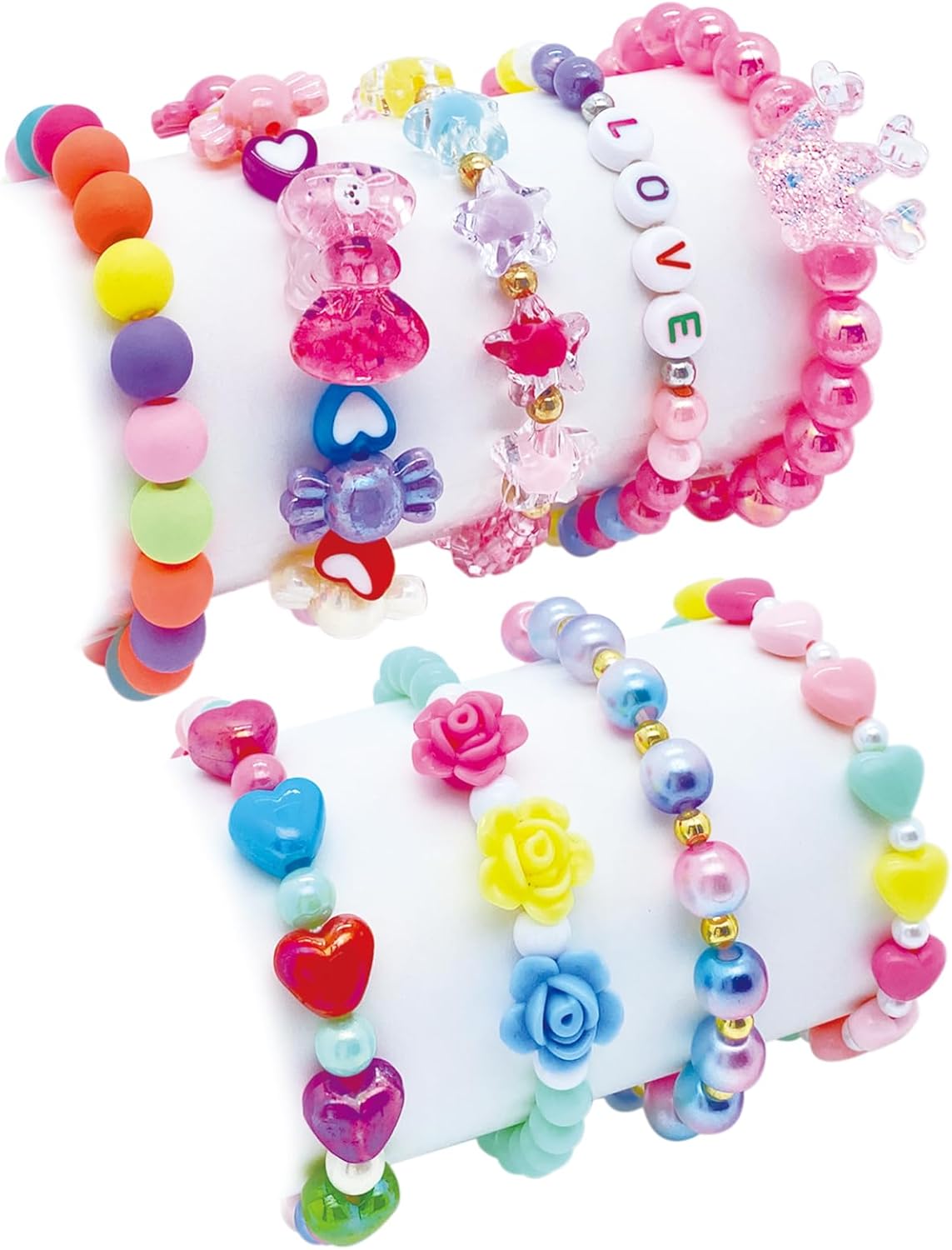 Jewellery making kit for kids UK beaded bracelet DIY set