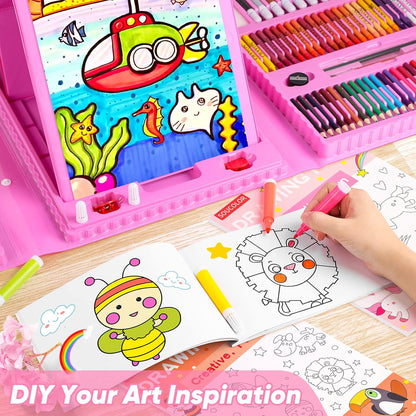Kids writing kit with space theme design