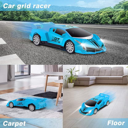Off road remote control car for kids driving on grass