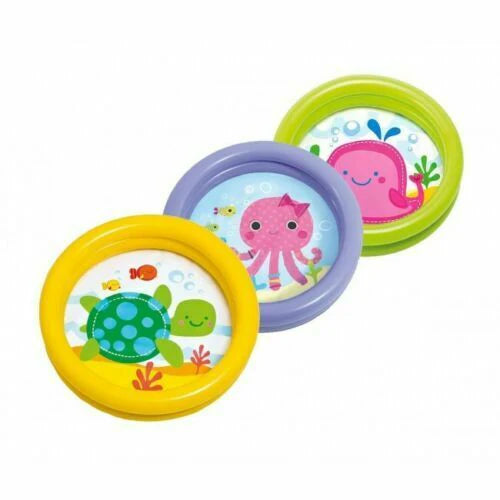 Intex Baby Pool for Kids – Soft Inflatable Pool for Safe Summer Splash Fun