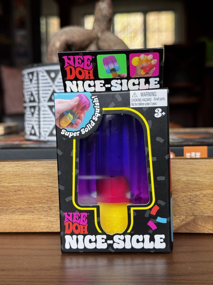 Ice Lolly Squishy Fidget Toy Solid Stress Relief Pocket Sensory To