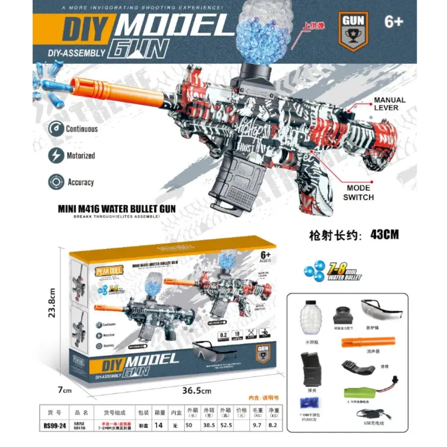 Gel Bullet Guns for Kids Action Play Budget Store UK